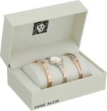 Anne Klein Girls's Premium Crystal Accented Bangle Watch Set, AK/2245 - Image 3