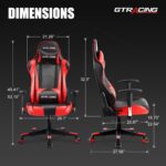 GTRACING Gaming Chair Racing Workplace Pc Ergonomic Video Sport Chai... - Image 4