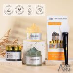 ANAI RUI Turmeric Clay Masks - Inexperienced Tea Clay Masks - Lifeless Sea Minerals ... - Image 6