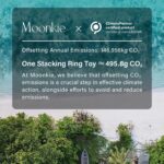 Moonkie Stacks of Circles Tender Teething Toy | Instructional Studying Bab... - Image 6