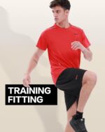 BOOMCOOL Health club Mens Garments Exercise Shirts for Males Outfits Units 6pcs Shi... - Image 5