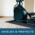 MotionTex Train Gear Mat for Below Treadmill, Rowing Machine, ... - Image 4