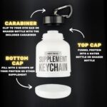 Protein Powder Container Funnel to Go 180ml - Journey Water Bottle Funn... - Image 3