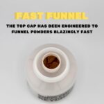 Protein Powder Container Funnel to Go 180ml - Journey Water Bottle Funn... - Image 5