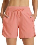 Willit Girls's Athletic Working Shorts 5" Fast Dry Exercise Mountaineering Hig... - Image 4