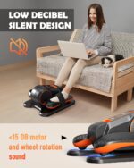 Beneath Desk Elliptical Machine, Ellipse Leg Exerciser for Seniors with ... - Image 4