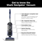 Shark NV151 Navigator Swivel Professional Full Upright Vacuum with HEPA Fil... - Image 10