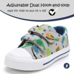 Okay KomForme Toddler Boys & Ladies Footwear Children Canvas Sneakers with Cartoo... - Image 3