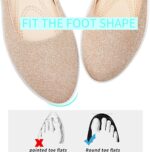 ALTOCIS Girls’s Low Block Chunky Heels Pumps Girls Elegant Closed Rou... - Image 5