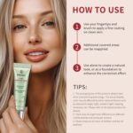 CC Cream Crimson Corrector with Centella,Redness Corrector for Face Blemis... - Image 6