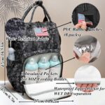 Camo Diaper Bag Backpack for Dad and Mother with USB Charging Port Stroll... - Image 3