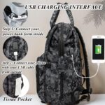 Camo Diaper Bag Backpack for Dad and Mother with USB Charging Port Stroll... - Image 5