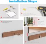 Hasipu 2Pcs 63''x28'' Dwelling Gymnasium Mirror Massive Full Size Wall Mounted F... - Image 10