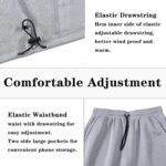 MoFiz Males's Tracksuits Sweatsuits for Males Athletic Set 2 Piece Observe S... - Image 7