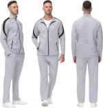 MoFiz Males's Tracksuits Sweatsuits for Males Athletic Set 2 Piece Observe S... - Image 8