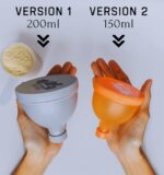 Protein Powder Funnel Set - Journey Protein Powder Container to Go together with... - Image 5