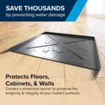 Camco Dishwasher Drain Pan - Protects Flooring, Cupboards, Partitions & Featur... - Image 5