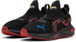 PUMA Softride Enzo Sneaker, Black-Crimson Fireplace, 6 US Unisex Massive Child - Image 6