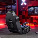 X Rocker Video Gaming Ground Rocker Chair, Constructed-in Audio, School Dorm... - Image 3