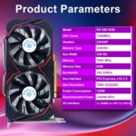 Radeon RX 590 8GB GME Graphics Card, 2304SP GDDR5 256 Bit PCIE 3.0X16 ... - Image 3