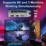 Radeon RX 590 8GB GME Graphics Card, 2304SP GDDR5 256 Bit PCIE 3.0X16 ... - Image 5