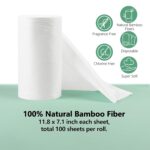 ALVABABY Diaper Liner for Child Material Diapers Pure Mushy Disposable D... - Image 3