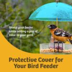 Birds Alternative RED DOME Protecting Dome, Protecting Cowl for Hanging Bi... - Image 3