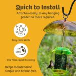 Birds Alternative RED DOME Protecting Dome, Protecting Cowl for Hanging Bi... - Image 7