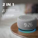 Buffbee Sound Machine & Alarm Clock 2-in-1, 18 Soothing Sound, 7 Evening... - Image 3