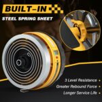 SNODE Ab Curler Wheel with Elbow Help, 3 Ranges Resist, Twin Mode, ... - Image 4