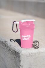 Pink - 4oz Mini Shaker Bottle for Pre Exercise, Creatine, Small Scoop S... - Image 4