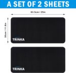 2PCS Peloton Train Bike Mat for Carpet & Hardwood Flooring, Non-Slip ... - Image 3