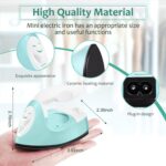 Honoson Mini Craft Iron Mini Warmth Press Small Iron Moveable Helpful Tiny... - Image 3