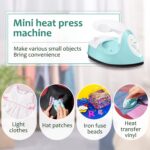 Honoson Mini Craft Iron Mini Warmth Press Small Iron Moveable Helpful Tiny... - Image 4