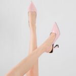 Susanny Slingback Kitten Heels Elegant Dressy Pumps for Girls Closed P... - Image 10