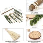 Synthetic Eucalyptus Wall Decor Faux Greenery Leaves Stems Wall Hangi... - Image 5
