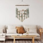 Synthetic Eucalyptus Wall Decor Faux Greenery Leaves Stems Wall Hangi... - Image 8