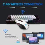 Snpurdiri 2.4G Wi-fi Gaming Keyboard and Mouse Combo, Embrace Mini ... - Image 3