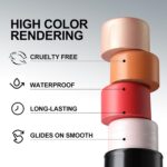 FOCALLURE 3 Pcs Cream Contour Sticks,Shades with Highlighter & Bronzer... - Image 5