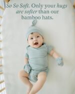 Supersoft Child Hats 0-6 Months, Bamboo Viscose Toddler New child Beanies ... - Image 3