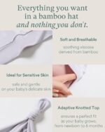 Supersoft Child Hats 0-6 Months, Bamboo Viscose Toddler New child Beanies ... - Image 5