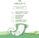 Organyc 100% Licensed Natural Cotton Child Diaper Liner for Delicate ... - Image 3