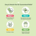 Organyc 100% Licensed Natural Cotton Child Diaper Liner for Delicate ... - Image 4