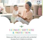 Organyc 100% Licensed Natural Cotton Child Diaper Liner for Delicate ... - Image 5