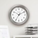 Presentime & Co. 8.5" Fashionable Farmhouse Evening Gentle Wall Clock, Silent ... - Image 5