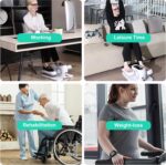 Music Underneath Desk Elliptical Train Machine, Ellipse Foot Leg Exercis... - Image 7