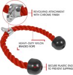 Yes4All Deluxe Tricep Rope Cable Attachment, 27 & 36 inch with 4 Coloration... - Image 3