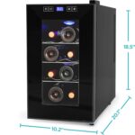 BLACK+DECKER BD60026 Wine Cellar with LED Show (8-Bottle Capability) - Image 6