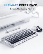 GravaStar Mercury K1 75% Wi-fi Mechanical Gaming Keyboard, Aluminum... - Image 3