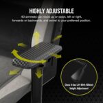 Corsair T3 Rush Cloth Gaming Chair (2023) – Racing-Impressed Design – ... - Image 6